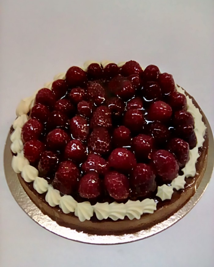 Frangipane aux framboises