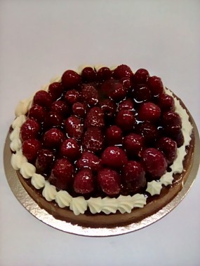 Frangipane aux framboises