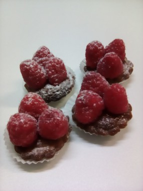 Mini frangipane framboises