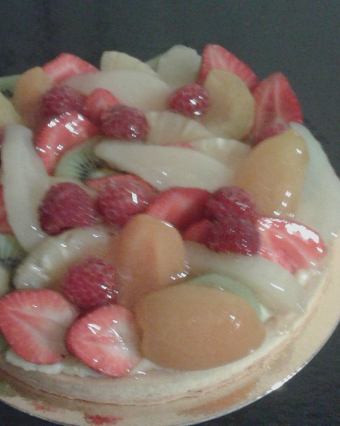 Tarte aux fruits 3 personnes