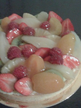 Tarte aux fruits 3 personnes