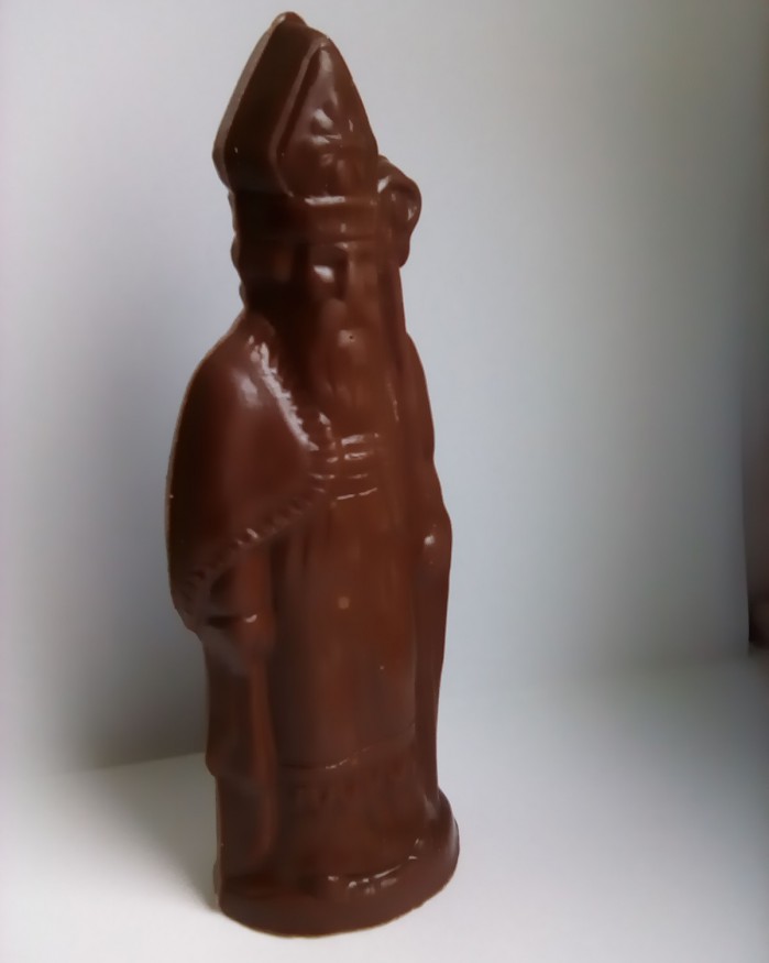 St Nicolas en chocolat au lait 